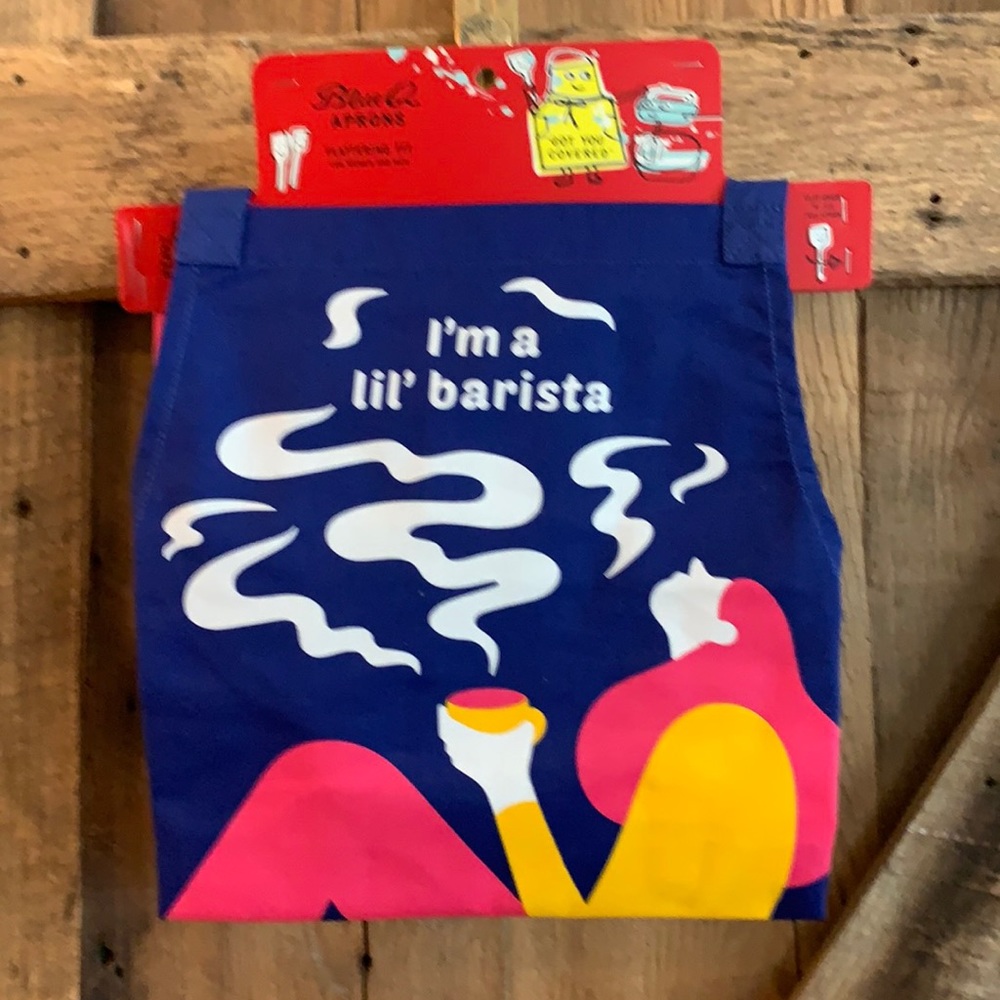 NWT Blue Q “I’m a lil’ barista” Apron